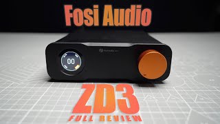 Fosi Audio ZD3 DAC Review + Sound Demo Comparison + Using Active Speakers