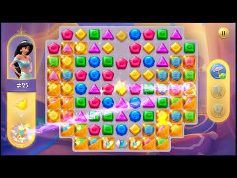 Disney Princess Majestic Quest Level 8 - NO BOOSTERS + FULL STORY 👸 | SKILLGAMING ✔️