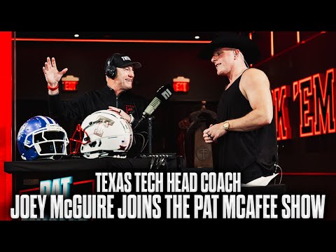 Texas Tech's Joey McGuire Becomes Pat McAfee's Favorite College Football Coach