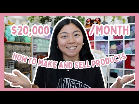 How to Make & Sell Products // Pricing, Inventory, & More // Running a Crochet Business