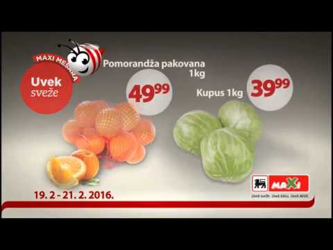 Maxi vikend akcija 19.-21.02.2016.