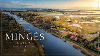 Mingės kaimas šiandien | Ramūs vaizdai iš oro 4K