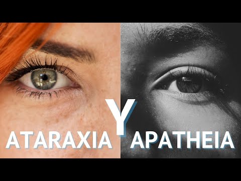 ❓¿Qué es la ATARAXIA y la APATHIA Estoica?