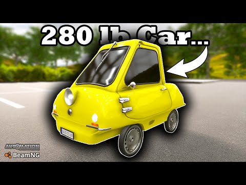 The Lightest Car in the Game PERIOD! | Automation The Car Company Tycoon Game & BeamNG.drive