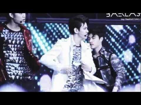 [FANCAM] 120512 DREAM CONCERT 2012 - EXO-K MAMA [BAEKHYUN FOCUS]