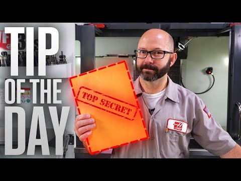 9 Lines of Code Every CNC Machinist Needs To Know   Haas Tip of the Day