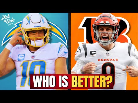 We Got Into a HEATED Joe Burrow vs Justin Herbert Debate