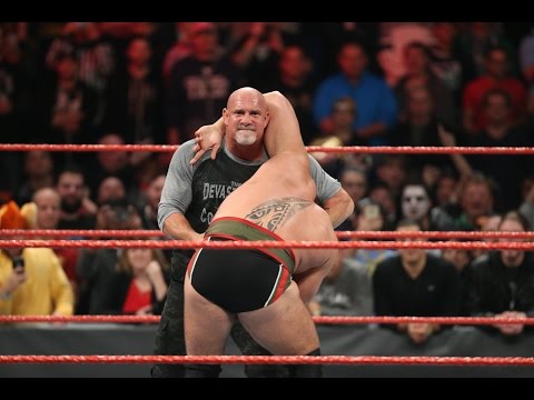 Goldberg Talks Falling On His Face On RAW