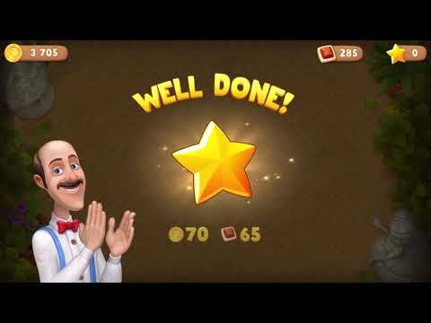 Gardenscapes Level 2335 With No Boosters - Sweets Collection: Gummy Mice