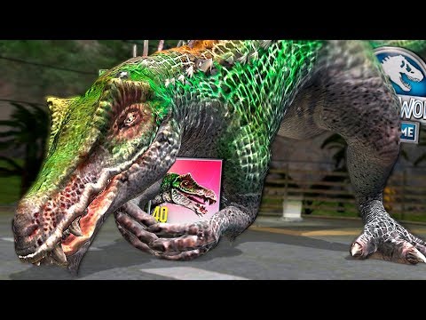 NEW SUPER-HYBRID SPINOTASUCHUS MAX LEVEL 40! - Jurassic World - The Game | Ep. 329