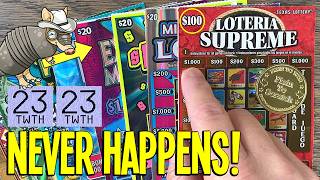 This Never Happens! $100 BIG RED Lottery Ticket