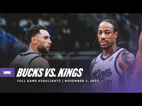 Kings vs. Bucks FULL TEAM HIGHLIGHTS | 11.1.25