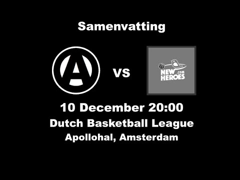 Samenvatting Apollo Amsterdam Vs New Heroes Den Bosch 10-12-16