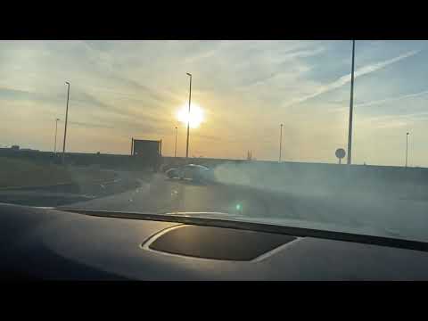 BIG DRIFT WITH BMW M6 GC ( 730 HP ) ICON DOWNPIPES & ST2 + DP