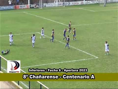 CHAÑARENSE VS CENTENARIO "A" - FECHA 6 - TORNEO APERTURA - FÚTBOL INFANTIL (LIGA INTERPROVINCIAL)