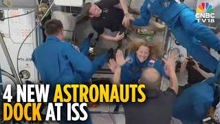 SpaceX Launches 4 New NASA Astronauts To ISS For 8-Month Mission | N18G