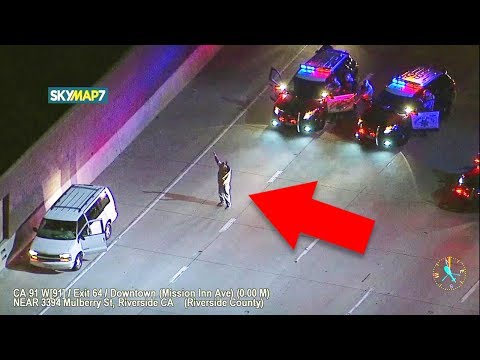 10 Craziest Police Chases Caught On Camera