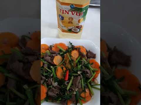 Thịt bò xào cà rốt