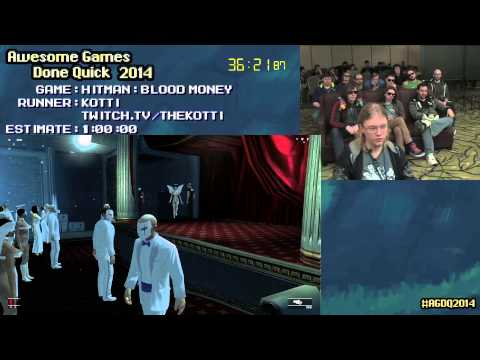 Hitman Blood Money :: Live SPEED RUN (0:51:06) [PC] by Kotti #AGDQ 2014