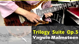 【Tab】Trilogy Suite Op.5/Yngwie Malmsteen-Guitar Cover
