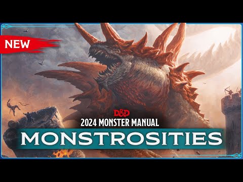 New Monstrosities | 2024 Monster Manual | D&D