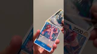Opening an English pack of Adventures on Kami’s Island (OP15) #onepiece #tcg #tcgonepiece
