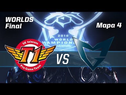 SKT TELECOM T1 VS SAMSUNG GALAXY - #FinalWorldsLVP - World Championship 2016 - Mapa 4 - GRAN FINAL