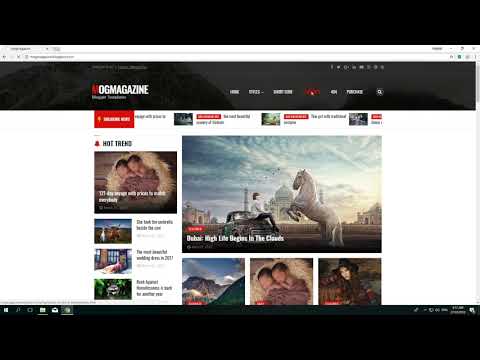 Part 1- An overview of the MogMagazine blogger template