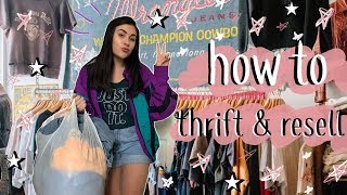how to start a thrifting/reselling business (and make BANK!!)