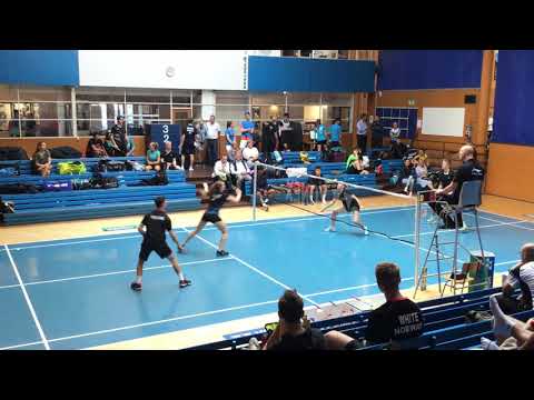 Danish Junior Cup - France vs Denmark U19 International Mixed Doubles Clip Centercourt