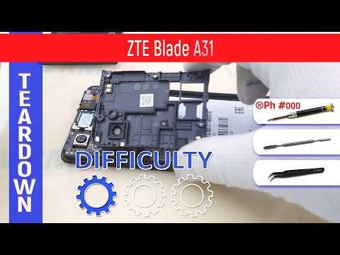 ZTE Blade A31 📱 Teardown Take apart Tutorial
