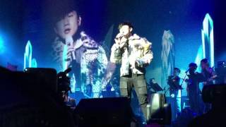 [Fancam] 160217 JJ Lin 林俊傑 Talk + 背對背擁抱 Back To Back By Your Side Vancouver Concert [wackycashew]