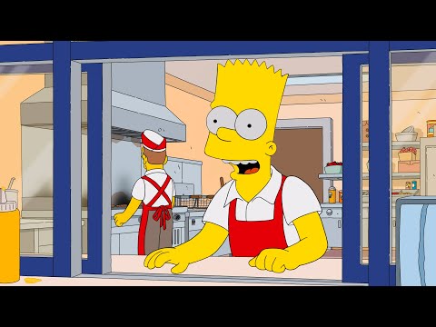 Bart Empieza a Vender Hamburguesas LOS SIMPSON CAPITULOS COMPLETOS