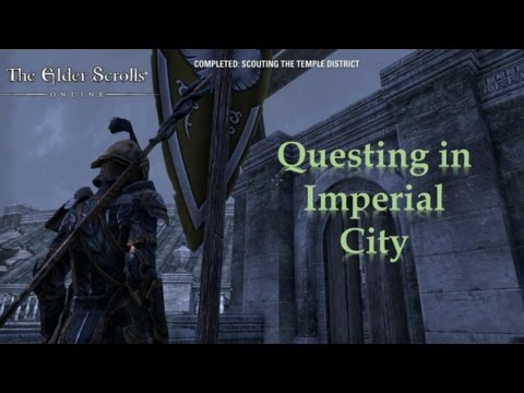 The Elder Scrolls Online: Imperial City Gameplay - PVE Quest
