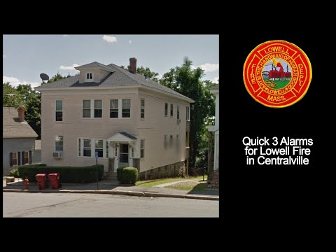Lowell 3-Alarm Fire Audio 4/7/2021 [Massachusetts]