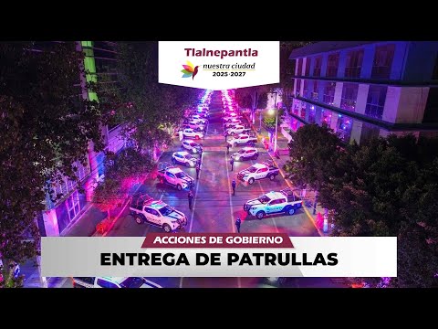 Entrega de patrullas para más seguridad