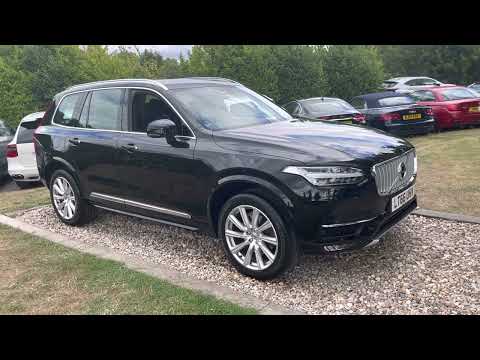 2016/66 Midnight Black Volvo XC90 2.0 D5 PowerPulse Inscription AWD Intellisafe Pack 6 volvo stamps