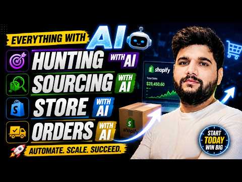 The AI E-Commerce Blueprint 2026 | Alibaba to Shopify Complete AI Guide | Build a Store in 1 Day