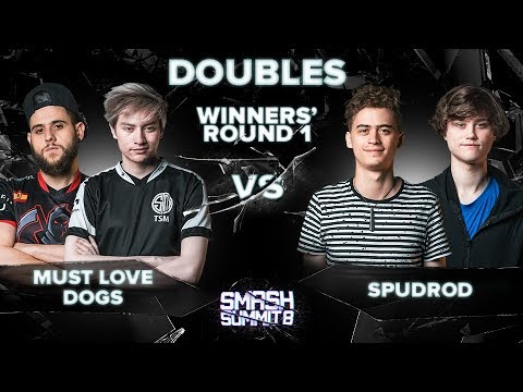 Leffen/Trif vs Wizzrobe/Spud - Melee Doubles: Winners' Round 1 - Smash Summit 8