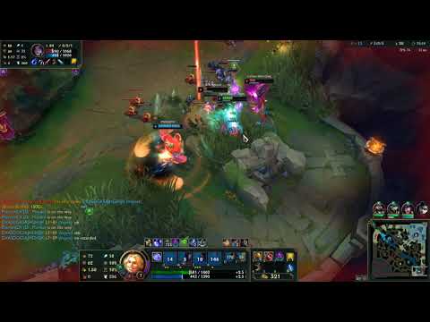 10.9 Taric Support Gameplay -- What happens when they draft full AP