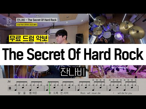 JANNABI - The Secret Of Hard RockㅣDrum CoverㅣFree Drum Sheet