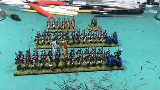 Painting Update: 15mm 7YW Prussian IR 1—von Winterfeldt