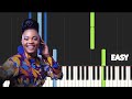 Deborah Lukalu We Testify EASY PIANO TUTORIAL BY Extreme Midi