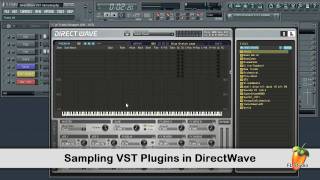 Video thumbnail for FL Studio Guru - Sampling VST Plugins With DirectWave by FL Studio