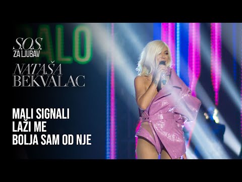 NATASA BEKVALAC - MALI SIGNALI | LAZI ME | BOLJA SAM OD NJE (STARK ARENA 14.2.2020)