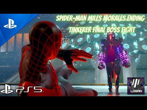 Spiderman Miles Morales PS5 Ending - Tinkerer Final Boss Fight