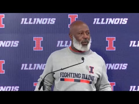 Illinois Football Postgame Press Conference vs. Iowa 11/17/18