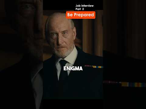 The shortest interview in British Military history? #jobinterview #enigma #turing