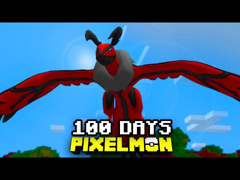 100 Days in Minecraft Pixelmon: Ultimate Adventure