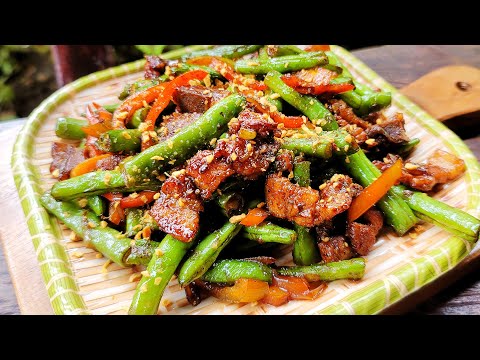 The Secret Recipe For Stir-Fried Green Beans With Pork!